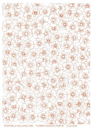 A5-Flower doodles-part B